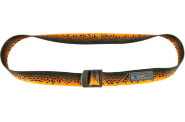 Image of Wingo Outdoors Basecamp Belt - RepYourWater, Brown Trout, One Size Fits Most, W-BAS-504-OS
