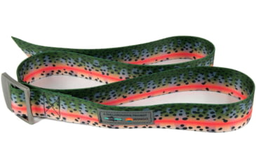 Image of Wingo Outdoors Basecamp Belt - RepYourWater, Rainbow Trout, One Size Fits Most, W-BAS-509-OS