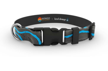 Image of Wingo Outdoors Dog Collar - Kind Design, Colorado River, Large/X-Large, W-COL-401-LXL