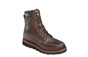 Image of Mens Flyway 8in Red Oak Steel Toe, Brown, 14/W
