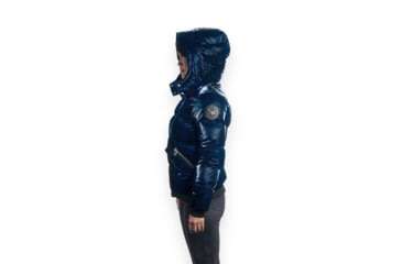 Image of Woodpecker Woody Bomber Jacket - Womens, All wet Navy, Small, 682670666474