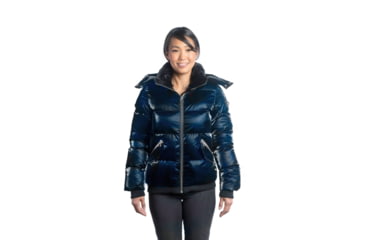 Image of Woodpecker Woody Bomber Jacket - Women's, All Wet Navy, Small, WPW006-AWN-S