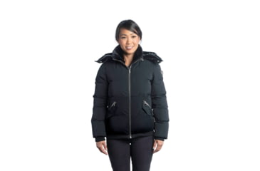 Image of Woodpecker Woody Bomber Jacket - Women's, Matt Black, Large, 682670666290