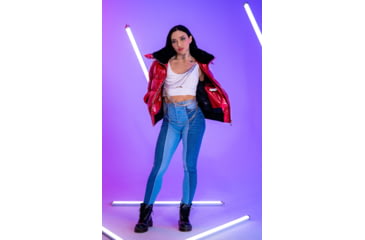 Image of Woodpecker Woody Bomber Jacket - Womens, Raspberry/Red, L, WPW006-RAS-L