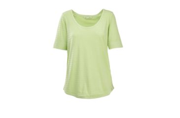 Image of Woolrich Meadow Forks Women's 3/4 Sleeve Shirt, Wild Mint, 7055