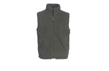 Image of Woolrich Men's Dorrington II Vest, Asphalt, L 18060-APH-ASPHALT-L-DEMO