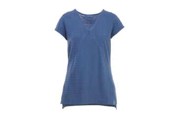 Image of Woolrich Women's Meadow Forks T-Shirt, Bijou Blue, M 7053-BJL-BIJOUBLUE-M-DEMO