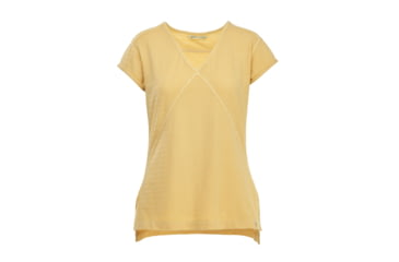 Image of Woolrich Women's Meadow Forks T-Shirt, Light Sun, M 7053-LGU-LIGHTSUN-M-DEMO