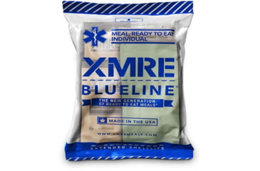 Image of XMRE Extended Shelf Life Blue Line MRE for EMS, 12 Meals , 16.70 lbs, XMREBL12H