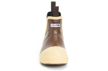 Image of Xtratuf Steel Toe 6 in Legacy Ankle Deck Boot - Mens, Brown, 13, LDB-STL-BRN-130