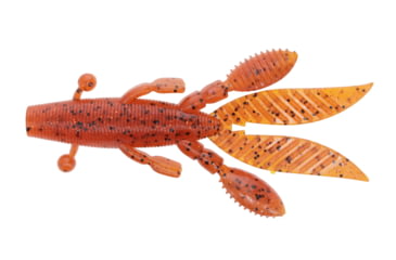Image of Yamamoto Baits Flappin Hog Creature Bait, 5, 4.5in, Fire Craw, YAM-FHL-05-9003