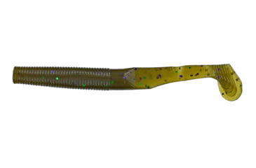 Image of Yamamoto Baits Swimming Senko 4in Swimbaits, 10 pack, Green Pumpkin-Green-Purple, YAM-31S-10-301