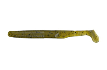Image of Yamamoto Baits Swimming Senko 5.5in Swimbaits, 7 pack, Green Pumpkin-Black, YAM-31L-07-297