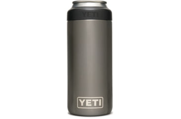 Image of Yeti Rambler 12oz Colster Slim Can Insulator, Graphite, 21070090121