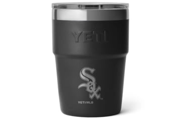 Image of Yeti Rambler 16 oz Stackable Cup - MLB Chicago White Sox, Black, 28100006552