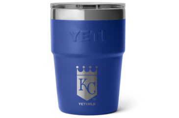 Image of Yeti Rambler 16 oz Stackable Cup - MLB Kansas City Royals, Team Blue, 28100006584