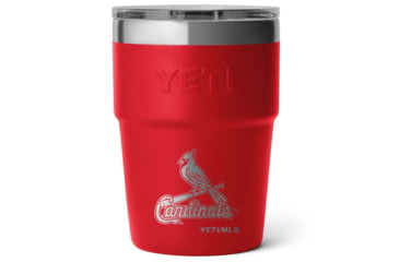 Image of Yeti Rambler 16 oz Stackable Cup - MLB St. Louis Cardinals, Rescue Red, 28100006651