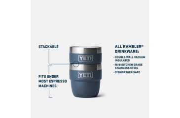 Image of Yeti Rambler 4 oz Espresso Cup - 2 Pack, Tropical Pink, 4 oz, 21071502981