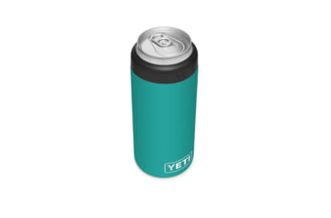 Image of Yeti Rambler Colster Slim Can Insulator, Aquifer Blue, 12, 21071500641