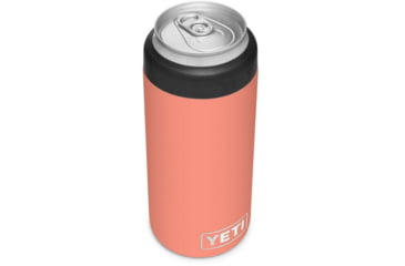 Image of Yeti Rambler Colster Slim Can Insulator, Coral, 21070090084