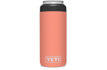 Image of Yeti Rambler Colster Slim Can Insulator, Coral, 21070090084