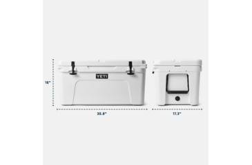 Image of Yeti Tundra 65 Hard Cooler, Rescue Red, 65 Quart, 10065350000