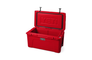 Image of Yeti Tundra 65 Hard Cooler, Rescue Red, 65 Quart, 10065350000