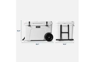 Image of Yeti Tundra Haul Hard Cooler, Rescue Red, 65 Quart, 10060350000