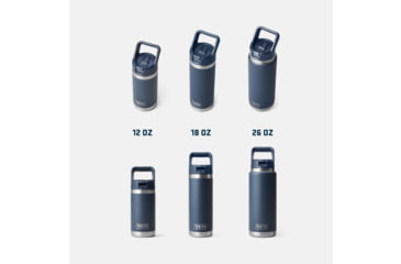 Image of Yeti Rambler Jr. 12 oz Kids Water Bottle with Straw Cap