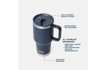 Image of Yeti Rambler 30 oz Travel Straw Mug