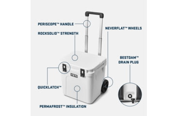 Image of Yeti Roadie 48 Quart Hard Cooler