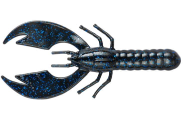 Image of Yum Craw Papi, 8 Pack, 3.75in, Black Blue Flake, YCRP321