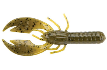 Image of Yum Craw Papi, 8 Pack, 3.75in, Green Pumpkin, YCRP308