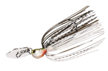 Image of Z-man Chatterbait Jackhammer Stealthblade 3/8oz, Green Pumpkin Shad, CBSB38-09