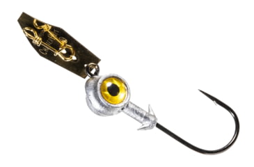 Image of Z-man Eye Strike Chatterbait 4/0 1/2 oz Gold 2 Pack, CBE4012-2PK2