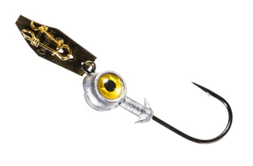 Image of Z-man Eye Strike Chatterbait 4/0 3/8 oz Gold 2 Pack, CBE4038-2PK2