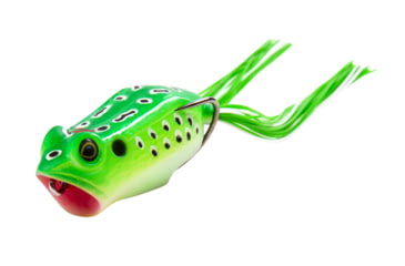Image of Z-man Leap Frogz Popping Frog 2.25in, Green Leopard, LFPS-01