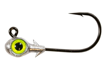 Image of Z-man Trout Eye Jigheads, 1/4oz, 3 Pack, Chartreuse, TEJH14-05PK3