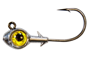 Image of Z-man Trout Eye Jigheads, Gold, 1/8oz, 3 per Pack, TEJH18-04PK3