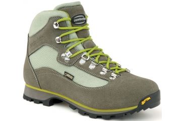 Image of Zamberlan 443 Trailblazer GTX Hiking Boot - Women's-Light Grey/Acid Green-Medium-6