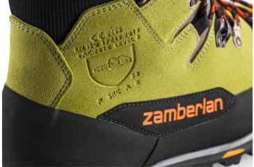 Image of Zamberlan Logger Pro GTX RR S3 Work Boots - Mens, Acid Green, 11, 5011ZAGM-45.5-11