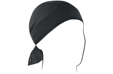 Image of Zan Headgear Polyester Flydanna, Black, Polyester, ZM114
