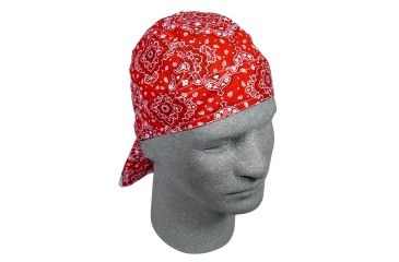 Image of Zan Headgear Flydanna Red Paisley Z106