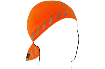 Image of Zan Headgear SportFlex Flydanna, Hi-Viz Orange, SportFlex, ZL142R