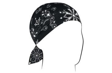 Image of Zan Headgear SportFlex Flydanna, One Size, Black Paisley, ZL101