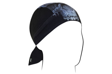 Image of Zan Headgear SportFlex Flydanna, One Size, Midnight Skull, ZL417