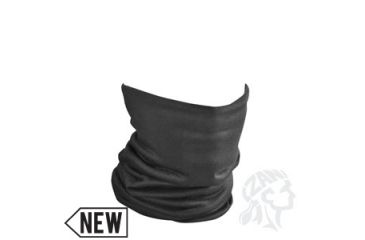 Image of Zan Headgear Motley Tube, Fleece Lined, Solid Black TF114