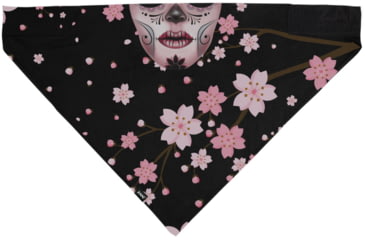 Image of Zan Headgear SportFlex Bandanna - Mens, Black Sugar Blossom, BL607