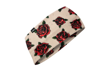 Image of Zan Headgear Sportflex Headband, Tattoo Roses, HBL207