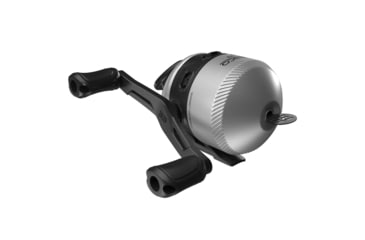 Image of Zebco 33 Pistol Spincast Reel and Rod Combo, 5ft 6in 2-PC Fiberglass Rod w/ EVA Handle, QuickSet Anti-Reverse Reel w/ Bite Alert, Silver, 33562PMA.NS4